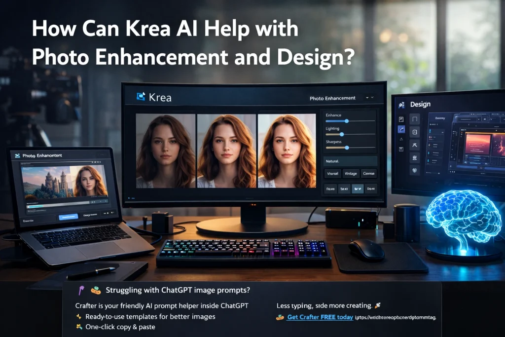 How Can Krea AI Help with Photo Enhancement and Design