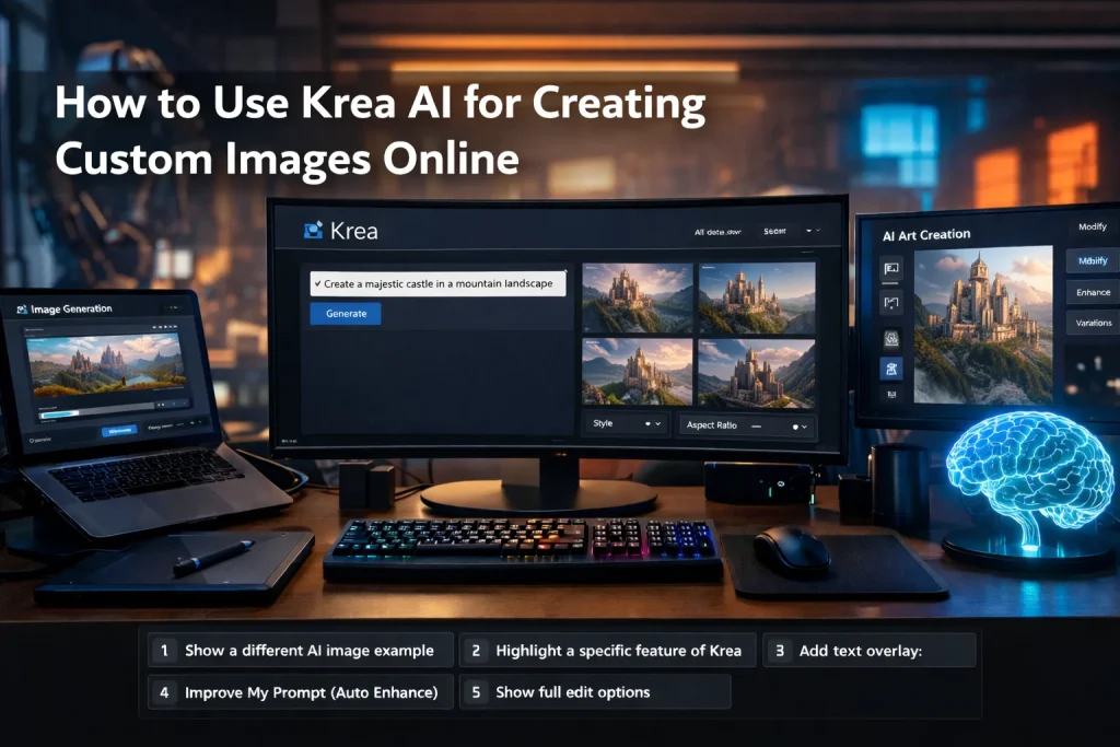 How to Use Krea AI for Creating Custom Images Online